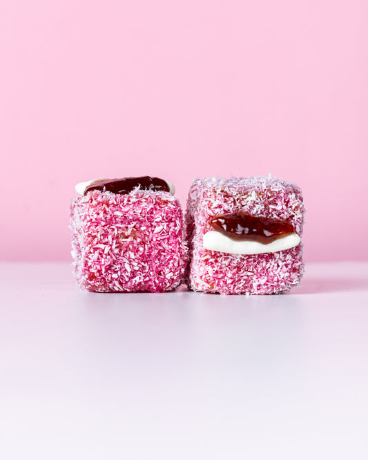 Iced Vovo Lamington