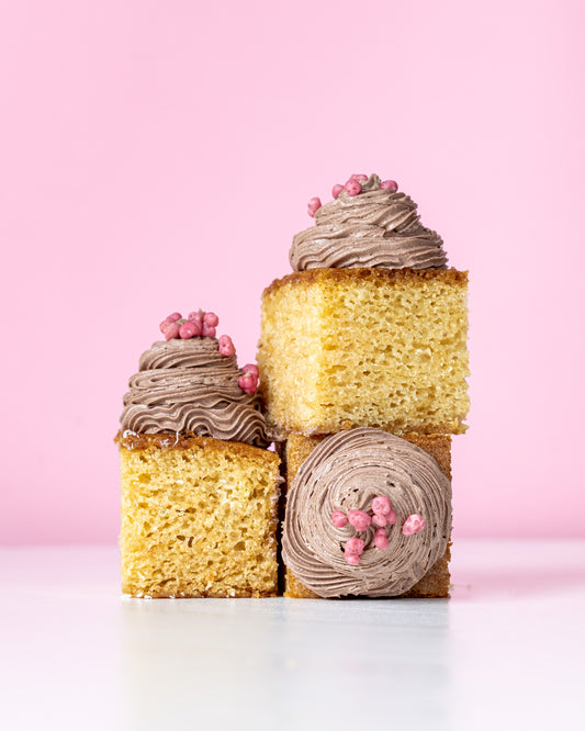 Berries & Cream Vanilla Sponge Cake