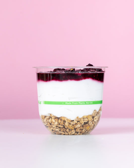 Gluten-Free Mini Mixed Berry, Yogurt & Granola Cups