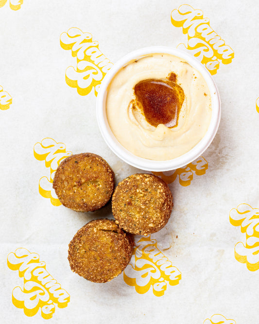 Gluten-Free Falafels & Hommus Platter