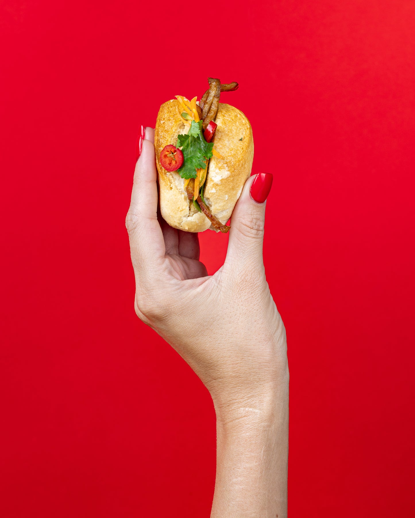 Mini Tofu & Avocado Banh Mi Platter