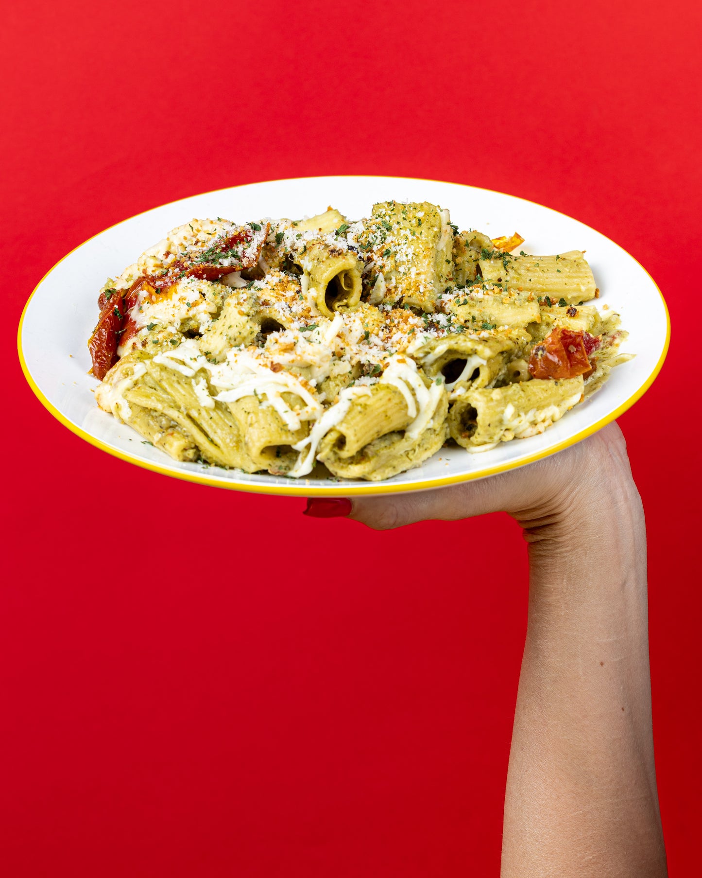 Pesto Pasta Bake
