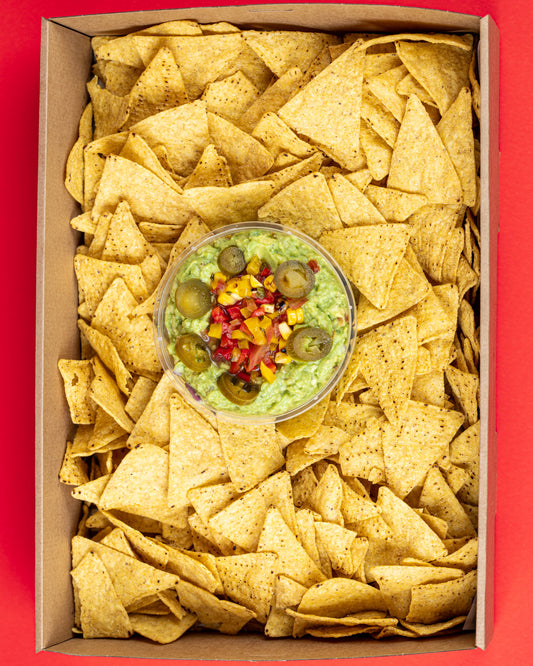 Gluten-Free Guacamole & Corn Chips Platter
