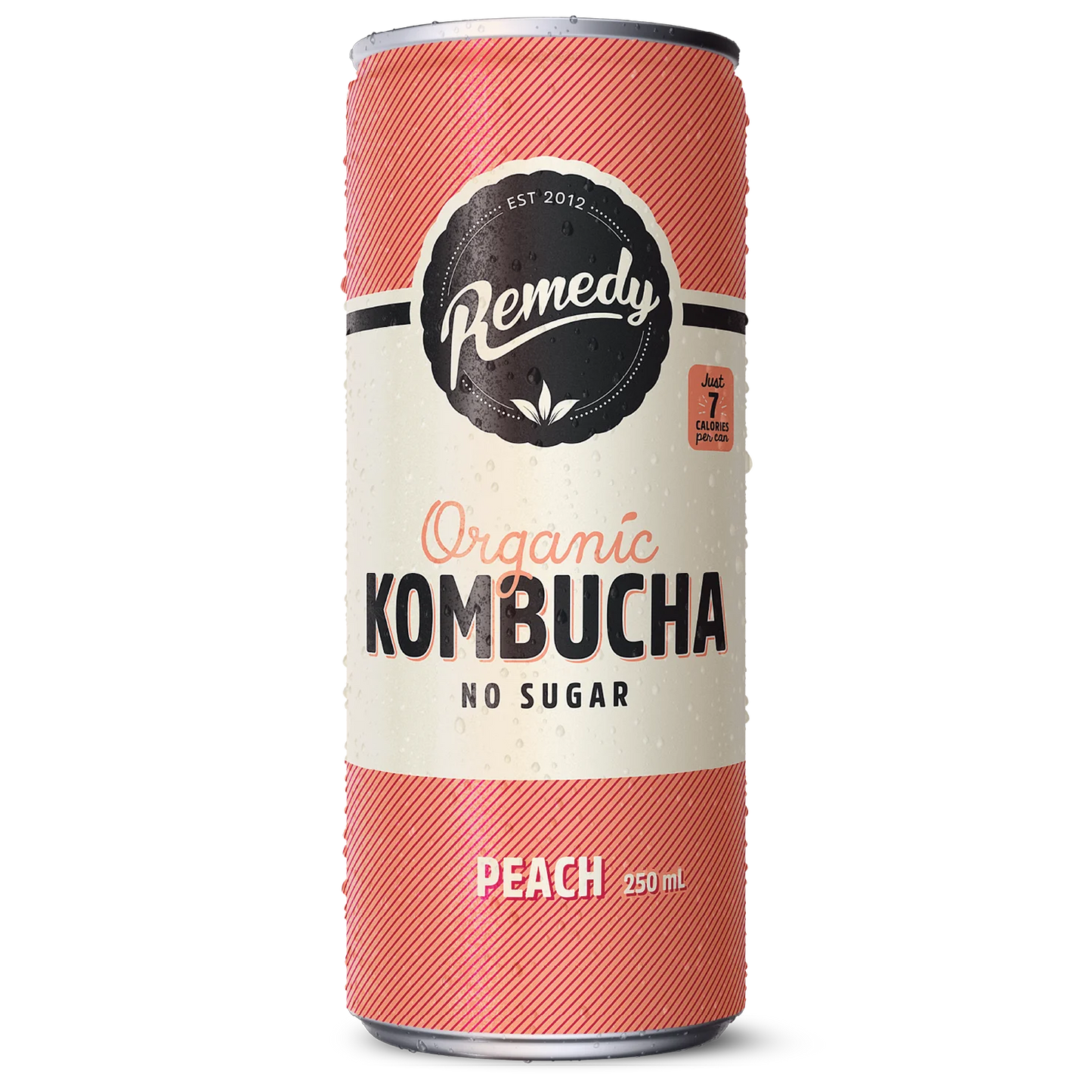 Remedy Kombucha Peach 250ml