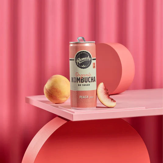 Remedy Kombucha Peach 250ml