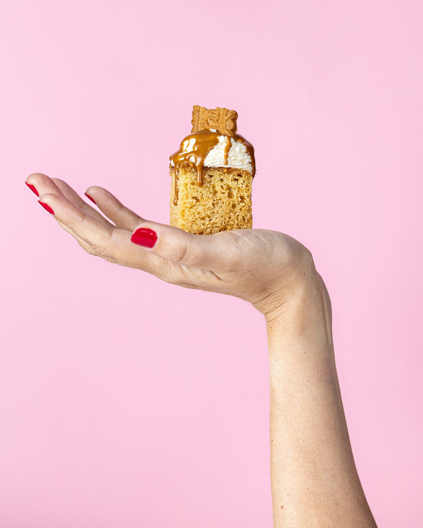 Biscoff Vanilla Cake