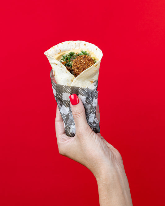 Mini Falafel Wrap Platter