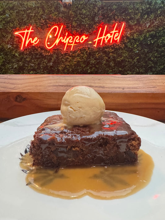 Sticky Date Pudding and Butterscotch Sauce